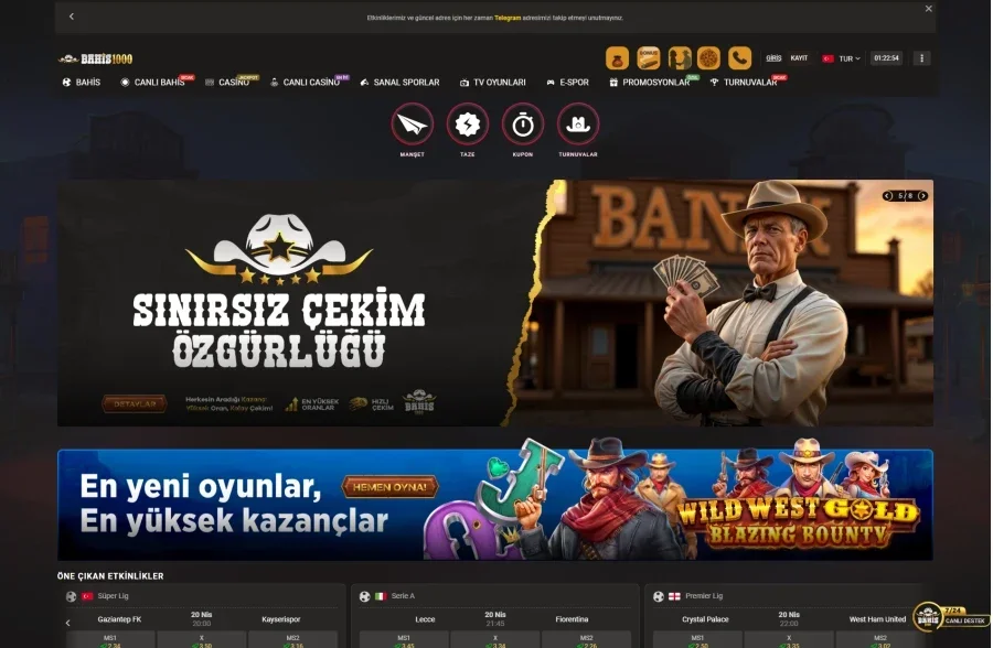 Bahis ekran görüntüsü